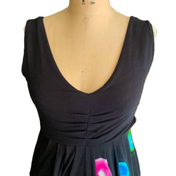 Designs by Naomi vintage Y2K asymmetrical design dress polka dots - Picture 9 of 15